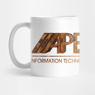 Aperion - Gold with Extrusion - Full Company Name Mug